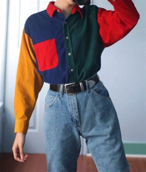 17 90s Colorful Clothes Fashion Terpopuler