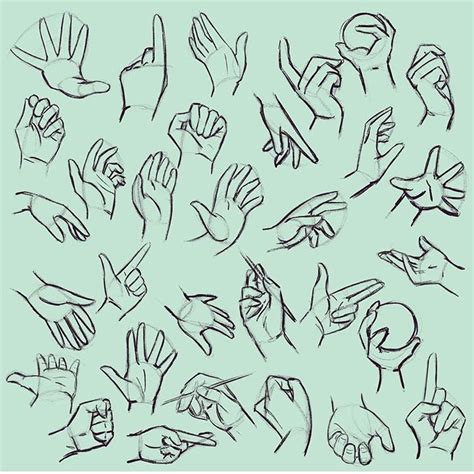 Hand Poses While Trying To Animate Characters Hand Drawing Reference How To Draw Hands Art