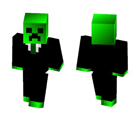 Get Green Creeper Minecraft Skin For Free Superminecraftskins