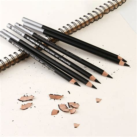 Walfront 12pcslot Charcoal Pencil Set Professional Art Drawing