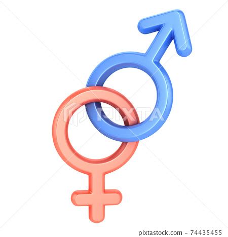 Male And Female Sex Symbols Isolated Over Pixta