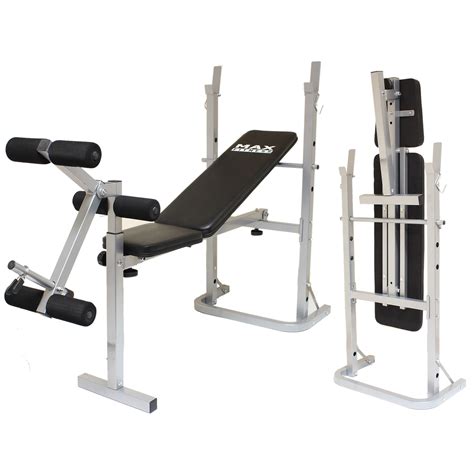 Workout benches help provide a stable support and should have a sturdy and solid feel. MAX FITNESS FOLDING WEIGHT BENCH HOME GYM/WORKOUT/EXERCISE ...