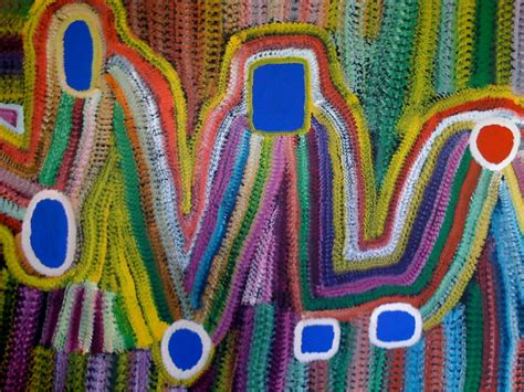 Barney Ellaga Aboriginal Artist A True Artist From The Desert Of