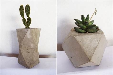 Maybe you would like to learn more about one of these? Propuestas en cemento para decorar tu casa | Macetas de ...