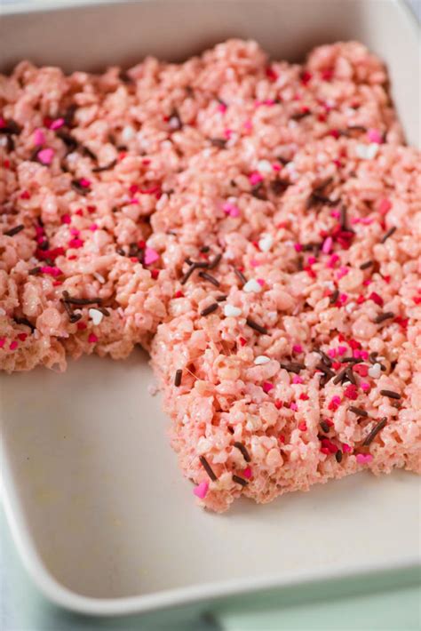 How To Make Pink Rice Krispie Treats Flour On My Fingers
