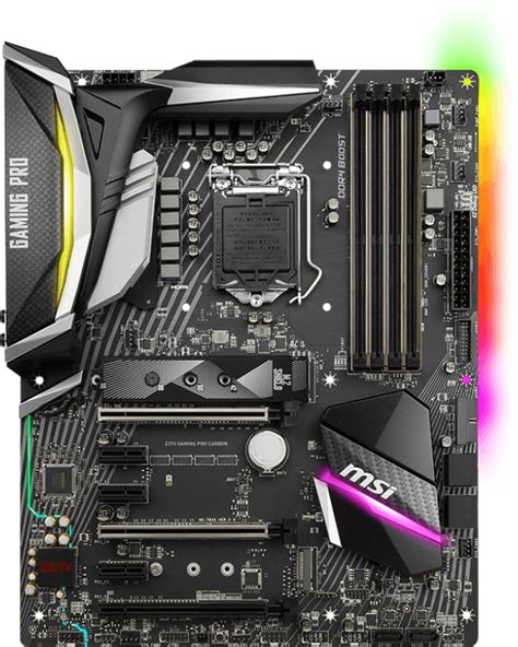 Msi Z370 Gaming Pro Carbon Motherboard Specifications On Motherboarddb