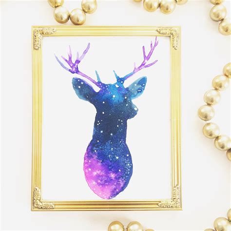 Galaxy Reindeer — Art Camp