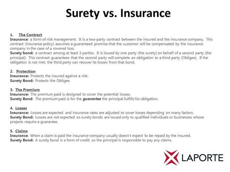 Information to help you understand the law and the fidelity bonding requirements. Bonds - LaPorte Insurance
