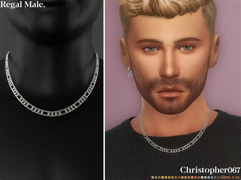 Download Regal Necklace Male The Sims 4 Mods Curseforge