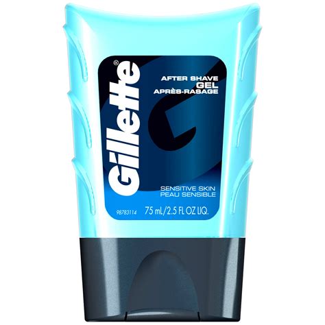 Gillette Series After Shave Gel Sensitive Skin 254 Fl Oz 75 Ml