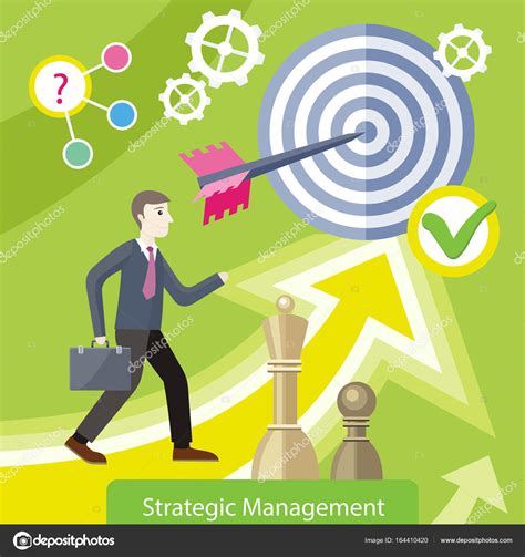 Strategic Management Concept Vector Illustration Stock Illustration By