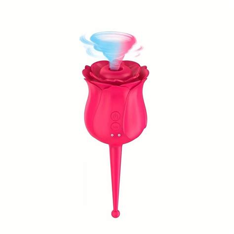 1pc Rose Toy Vibrator For Women Clitoral Vagina Stimulator Tongue