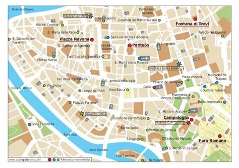Mapa Centro Roma