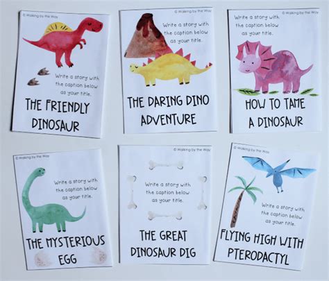 Creative Writing Dinosaur Writing Prompts Walking By The Way