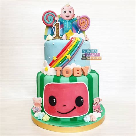 <p>this is the newest trend in cake decorating that you don't want to miss. Pin by Tim Claessen on Tristan's second birthday cocomelon ...