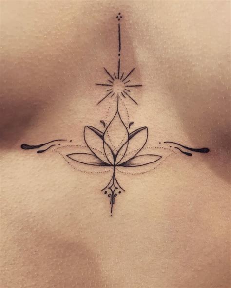 101 Best Feminine Sternum Tattoo Women S That Will Blow Your Mind Outsons