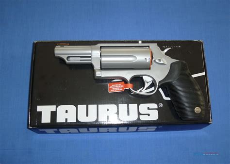 Taurus Judge 45 Colt410 3 Magnum Stainless St For Sale