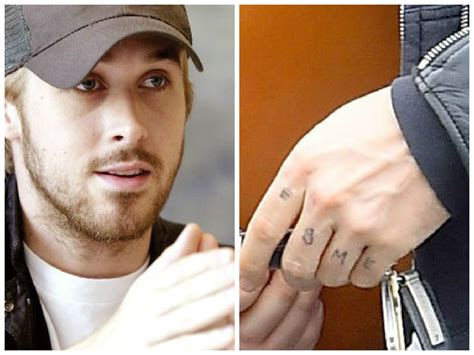 Ryan Gosling Gets Tattoo For Daughter