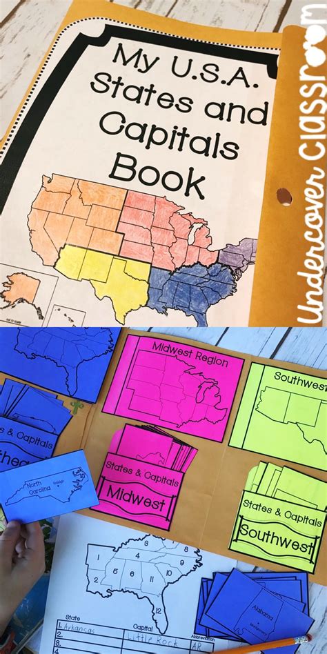 States And Capitals Study Tool States And Capitals Flashcards