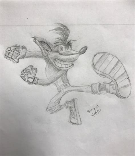 Get inspired by our community of talented artists. Learn to draw with friends, week 5: "Crash Bandicoot ...