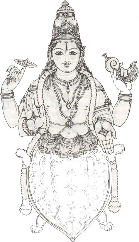 Vishnu Sketch At Explore Collection Of Vishnu Sketch