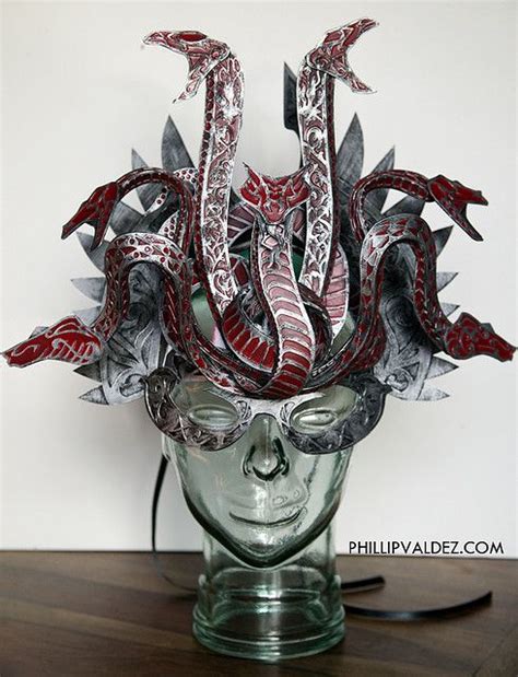 Medusa Mask Paper Mask Masks Art Masquerade Centerpieces