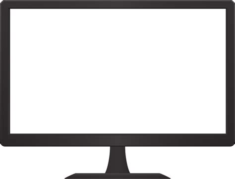 Library Clipart Monitor Transparent Background Computer Screen Png
