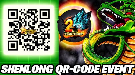 Dbl dragon ball qr codes. DBL 2. Jubiläum Shenlong QR-Code Event! Auch ohne RL Freunde alle Dragon Balls bekommen! 😎 - YouTube