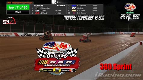 Gac Racing League Lanier 360 Sprint Dirt Series Youtube