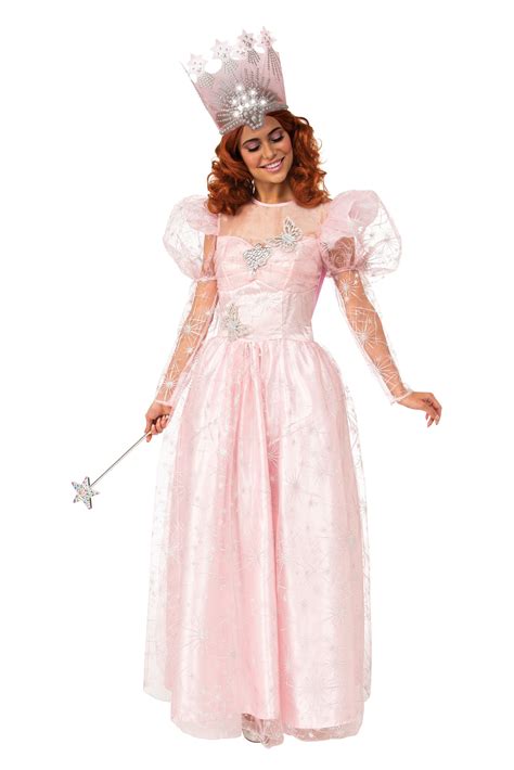 Glinda El Buen Disfraz De Mujer De Bruja De Bruja Multicolor Yaxa Store