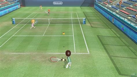 Wii Sports Club Tennis Review Review Nintendo World Report