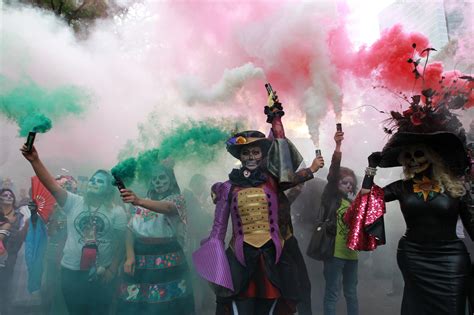 The ocean is calling and i must go. Mexico's Day of the Dead Parade Pays Tribute to Quake ...