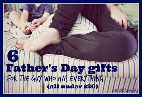 Give the father figures in your life gifts that are useful, memorable and thoughtful, from custom tech to grooming and outdoor gifts. 6 Father's Day Gift Ideas (All Under $20)