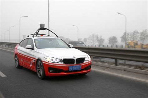 Baidus BMW Series Self Driving Machine Takes A Tour Around Beijing Autoevolution