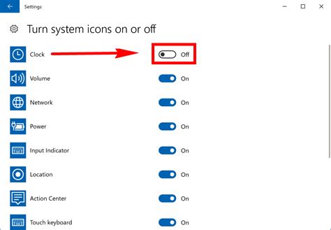 Enable Or Disable System Icons On Taskbar In Windows 10 Tutorials