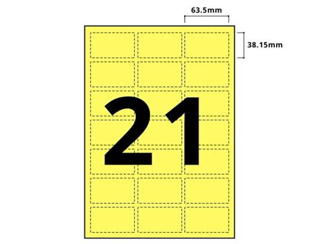 Browse current sheet labels coupons at sayweee.com. 21 Per Sheet Pastel Yellow Labels - Savings Up To 38%