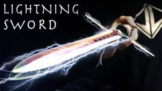 How To Make A Lightning Sword Electric Taser Sword Simple Design ⚡