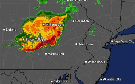 Nj Weather Severe Thunderstorm Warning Issued As Dangerous Storms