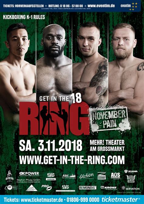 Get In The Ring 2018 03112018 Fighteventsde