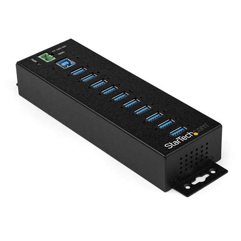 Startech 10 Port Usb Hub With Power Adapter Hb30a10ame Shopping