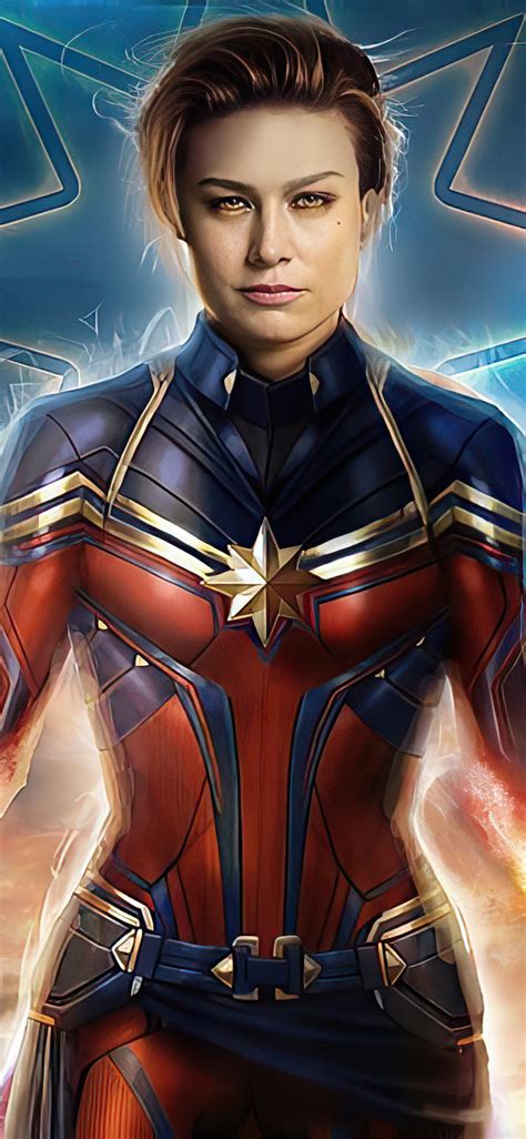 X Captain Marvel K Brie Larson Iphone Xs Iphone Iphone X Hd K Wallpapers