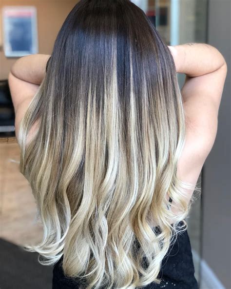 light roots dark ends hair position bloggers photogallery