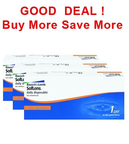 Buy Soflens Daily Disposable For Astigmatism Pack Online