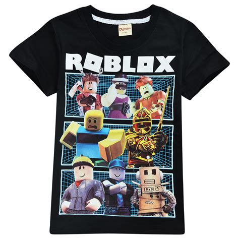 2019 Roblox Boys T Shirt Cartoon Red Nose Day Stardust Game Childr