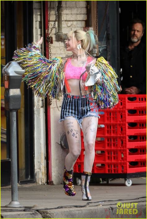 Full Sized Photo Of Margot Robbie Harley Quinn Birds Of Prey Set 42