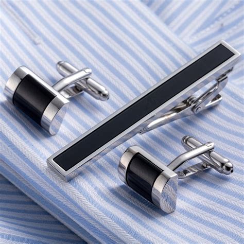 Luxury Vagula Tie Clip Cufflinks Set Top Quality Tie Pin Cuff Links Set