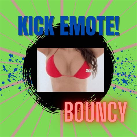 Kick Streaming Emote Bouncy Boobs Animated Chat Emoticon Etsy