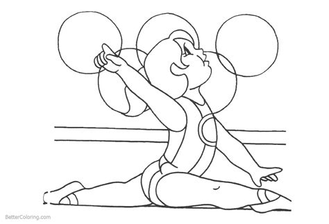 Here you can find latest collection of gymnastics coloring sheet. Gymnastics Coloring Pages with Olympic Logo - Free ...