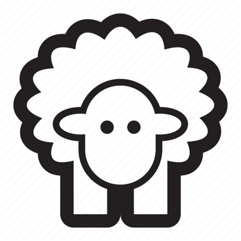 Animal Baby Cute Lamb Sheep Wool Icon