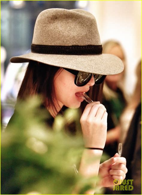 Kendall Jenner Takes A Break From Modeling To Eat Some Ice Cream Photo